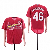 Cardinals 46 Paul Goldschmidt Red Cool Base Jersey Sguo,baseball caps,new era cap wholesale,wholesale hats